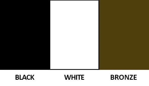 Powder-coat gate finish options